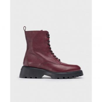 Wonders - Botines de mujer de piel con cierre acordonado