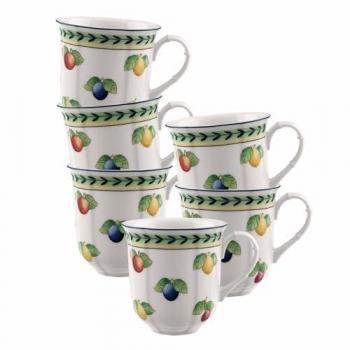 Villeroy & Boch Tasse French Garden Fleurence 250 ml im 6er Set