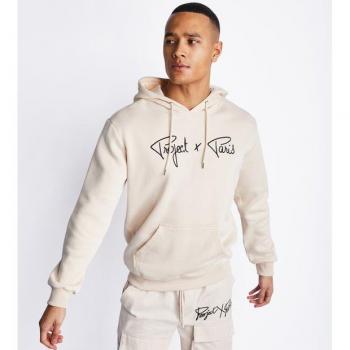 Project X París Sudadera Hombres Beige 1920010-Ivbk