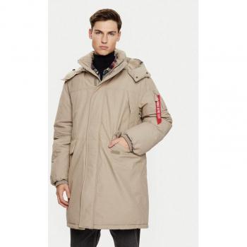 Abrigo de plumas Alpha Industries tono arena