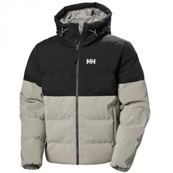 Giacca con cappuccio Helly Hansen Oslo Graphic Puffy beige nero - L