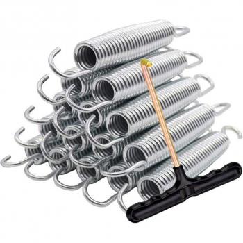 Top16Pcs 5.5 Galvanized Steel Trampoline Springs