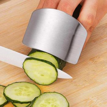 Garde-doigts en inox pour cuisine - 2 pièces