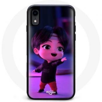 Coque iPhone X BTS TinyTAN Jin Animation Maniacase
