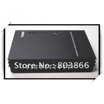Sistema PABX/PBX telefónico de 3 líneas y 8 extensiones FXS/FXO