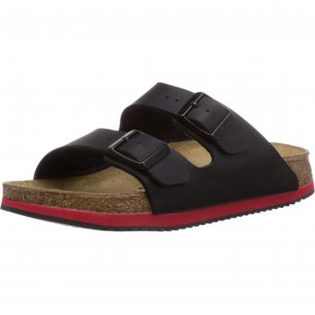 Unisex-Erwachsene Sandale Arizona Super Grip in Schwarz, Größe 37, Birko Flor Material