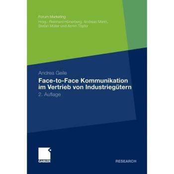 Vitalsource Technologies, Inc. Face-to-face Kommunikation Im Vertrieb Von Industriegutern