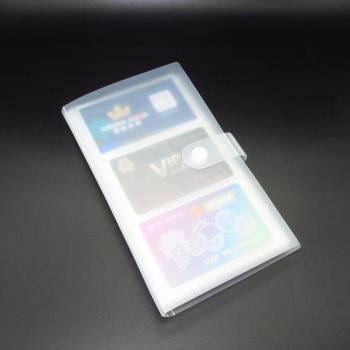 Clear Business Card Holder Book - 240 Inserts