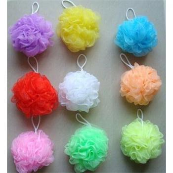 Boule de douche exfoliante