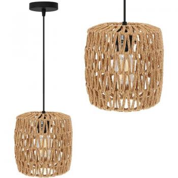 Toolight - APP1252-1CP Pendant Light with Black Brown Finish
