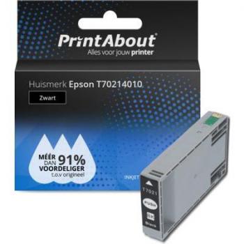 Kompatible Druckerpatrone für Epson T70214010 - Schwarz