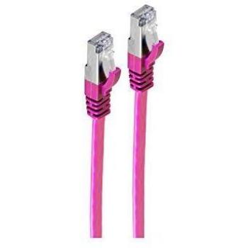Shiverpeaks Flat U/FTP Cat.7 Patch Cable, 5m, Magenta