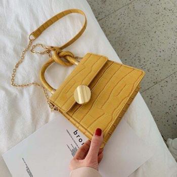 Small Handbag with Chain Shoulder Strap