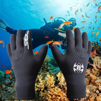 Diving Gloves 3mm Neoprene Anti-slip Warm for Scuba and Snorkeling