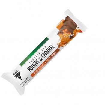 Baton proteinowy Trec Nutrition o smaku nugatowo-karmelowym 46g