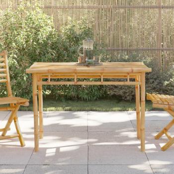VidaXL Bamboo Patio Dining Table 43.3x21.7x29.5