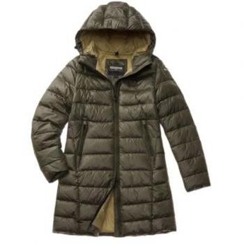 Blauer Mujer 24WBLDK02042 Chaqueta Larga Micro Rip Adelaide Verde (L)