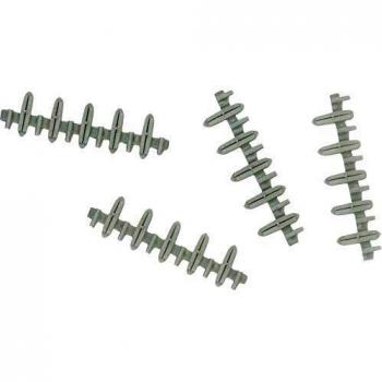 TILLIG 86101 TT Isolierschienenverbinder – grau, Packung à 20