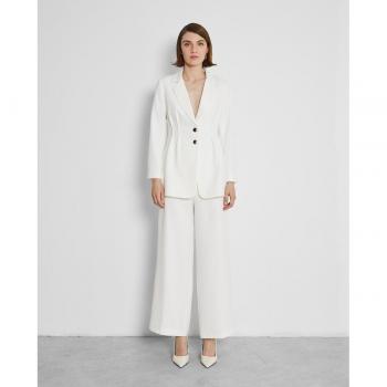 Trucco - Pantalones palazzo de mujer con cremallera oculta