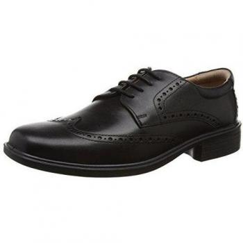 Riley Brogue Cordón Cuero Negro 41