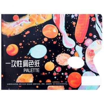 Disposable Color Paper Palette - 36 Sheets for Painting