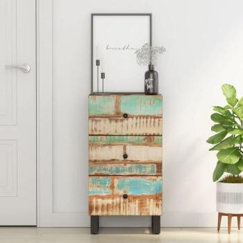 Aparador de madera maciza reciclada - Maison con 3 cajones