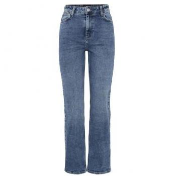 Jeans rectos Pieces Kelly azul denim