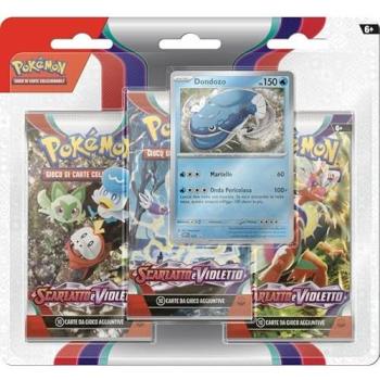 Pokémon Scarlatto e Violetto: Blister 3 Buste + Cartella Promo Arcanine
