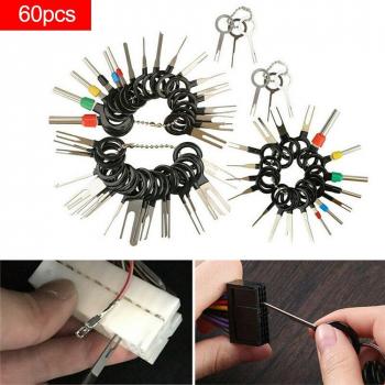 Car Terminals Quick-Release Tool Set – 60 Pieces