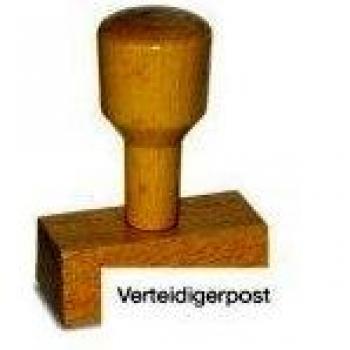 Vorgangsstempel - Verteidigerpost