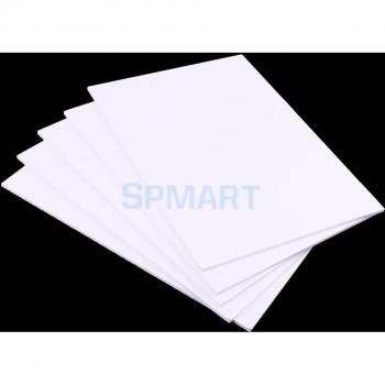 White PVC Foam Board Sheets Set (5 Pieces, 2/3/5/7mm)