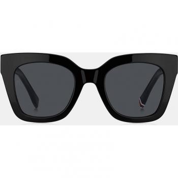 Tommy Hilfiger Black Grey Lens Sunglasses 50 MM