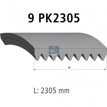 Fita Poly‑V DT 4.81704
