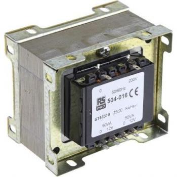 Trasformatore 100VA 2x12V Rs Pro