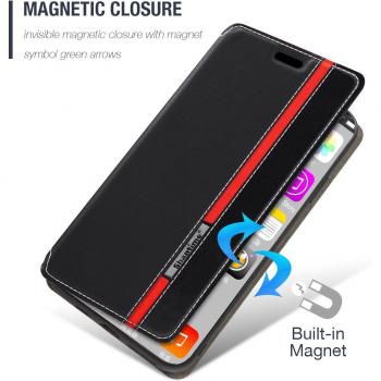 Doogee V20 Magnetic Closure Leather Case