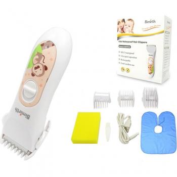 Waterproof Hair Clipper for Children - Ultra-Quiet and USB Rechargeable
