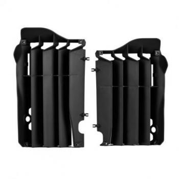 POLISPORT Cache radiateur noir Kawasaki KX250F taille