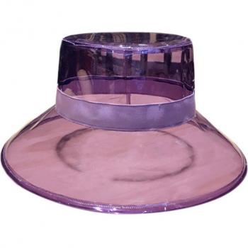 Gorro Ala Ancha Transparente Impermeable