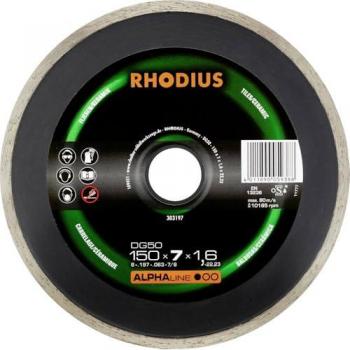 Rhodius 303197 Lama Diamantata 150 mm – Piastrelle in Ceramica