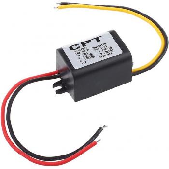 Regulador de Voltaje 12V a 9V, Módulo Convertidor Negro