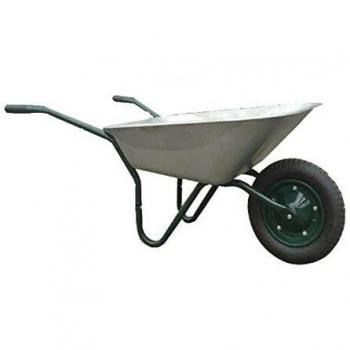 Brouette 70 L Rueda Húmeda con Cubeta Galvanizada