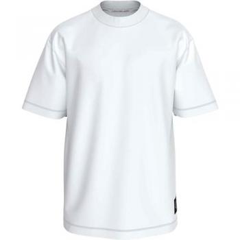Calvin Klein White Minimalist Logo Tee for Men - Size M