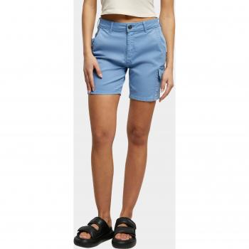 Pantalones Cortos Urban Classics Cintura Alta Azul