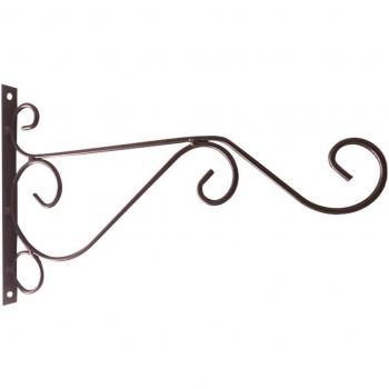 Wrought Iron Wall-Mounted Plant Holder