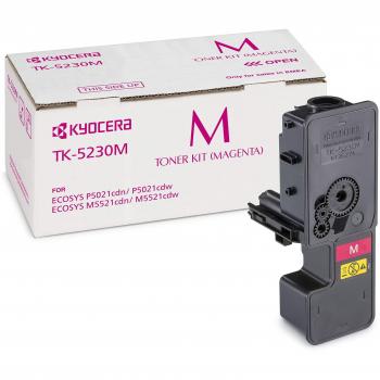 Original-Toner‑Magenta Kyocera TK-5230M (1T02R9BNL0) – Für ECOSYS M5521cdn / M5521cdw / P5021cdn / P5021cdw / XL geeignet