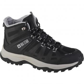 Big Star Herren-Trekkingschuhe schwarz