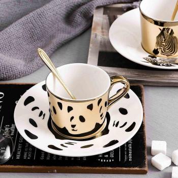 Taza Mosaico Vivo con Platillo y Cuchara 250 ml