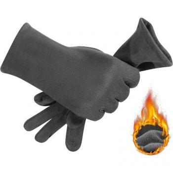 Men's Cashmere Lined Cycling Gloves