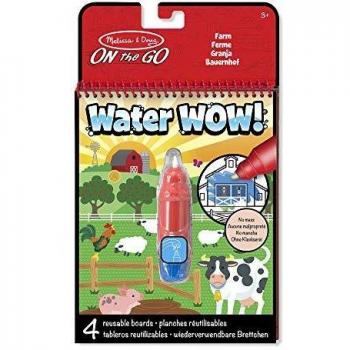 Melissa & Doug - Water Wow En la Granja Juego de Dibujo