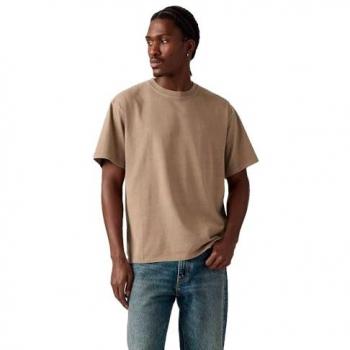 Levi's T-Shirt Red Tab Retro en color marrón claro
